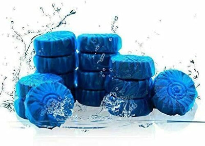SHIV ENTERPRISESSO TOILET CLEANING TABLET PACK OF 10 PCS Ocean Block Toilet Cleaner(10 x 1 Wipes)