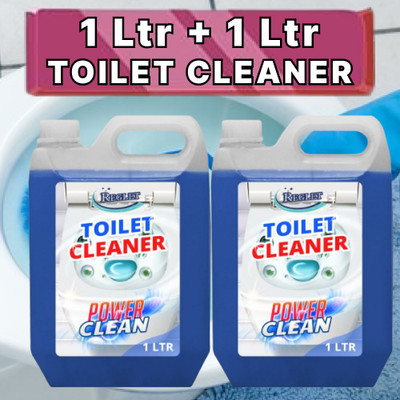 REGLET Keeping Your Throne, Pristine and Fresh Lavender Liquid Toilet Cleaner(2 x 1 L)