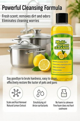 Lucacci Herbal Lime ProtectToilet Cleaner Lemon Liquid Toilet Cleaner(100 ml)