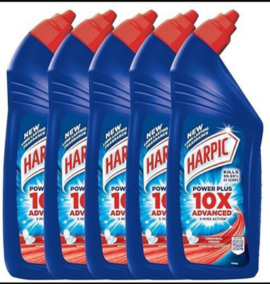 Harpic Harpicc Regular Liquid Toilet Cleaner(5 x 1 L)