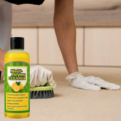 Lucacci Herbal Mint FlushToilet Cleaner Lemon Liquid Toilet Cleaner(100 ml)