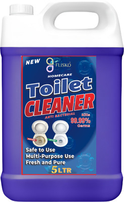 FLISKO Toilet Cleaner Liquid Fresh Advanced Disinfectant Toilet Cleaner Liquid Toilet Cleaner(5000 ml)
