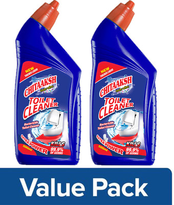 BKF Advanced Formula Liquid Toilet Cleaner for a Sparkling Clean Toilet Regular Liquid Toilet Cleaner(2 x 500 ml)