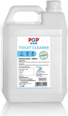 PopWash ORGANIC TOILET CLEANER Liquid Toilet Cleaner(5 L)