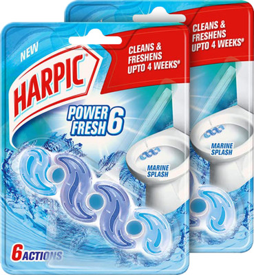 Harpic Power | Fresh 6 Marine Rim Block(2 x 35 g)