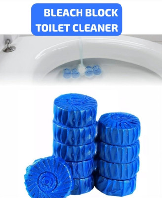 SnowShell Automatic toilet bowl cleaners with a fresh scent to deodorize and descal Zx141 Original Rim Block(10 x 1 Wipes)