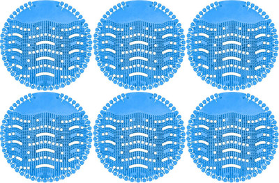 globalkart impex Urinal Screen mat with fragrance for Toilet and Bathroom use VL-URI-134 Lavender Mat Toilet Cleaner(6 x 0.17 ml)