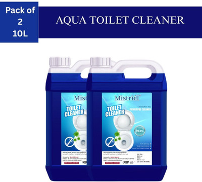Mistriel Blue Toilet Cleaner – Pack of 2 (10L each) | Powerful Stain Removal Aloha Liquid Toilet Cleaner(2 x 5 L)