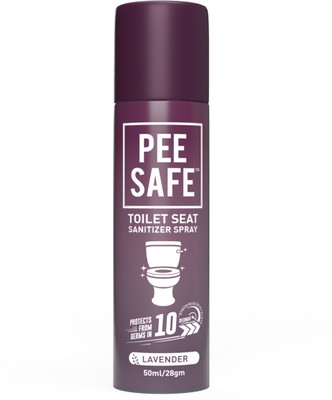 Pee Safe Toilet Seat Sanitizer Spray Lavender Lavender Spray Toilet Cleaner(50 ml)