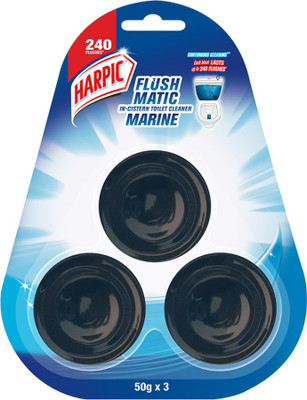 Harpic Flushmatic In-Cistern Marine Block Toilet Cleaner