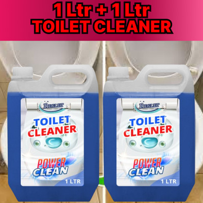 REGLET ToiletTide: Keeping Your Throne Pristine and Fresh Lavender Liquid Toilet Cleaner(2 x 1 L)