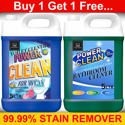 BLISS & BLUSH Toiler Cleaner & Bathroom Cleaner 10L no Toxic Fumes,Non-corrosive|biodegradable Lavender(2 x 5 L)