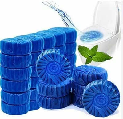pinaki Toilet Flush Tablets For Germs Cleaner Original Crystal Toilet Cleaner(5 x 10 g)