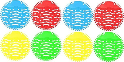 globalkart impex Urinal Screen Mat Toilet Cleaner(8 x 0.12 ml)