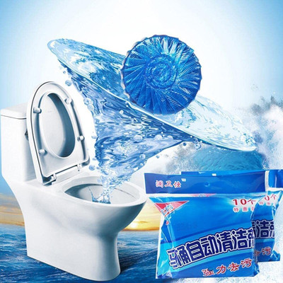 PUKASH Toilet tablet (pack of 10) Regular Block Toilet Cleaner(10 x 19.9 g)