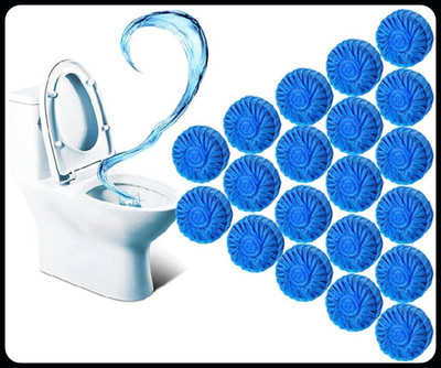 Goting A-Automatic Flush Toilet Bowl Cleaner Tablets Regular Wipe Toilet Cleaner Original Wipe Toilet Cleaner(20 x 0.6 g)