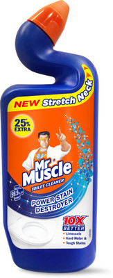 Mr Muscle Toilet Cleaner Free Liquid Toilet Cleaner(800 ml)