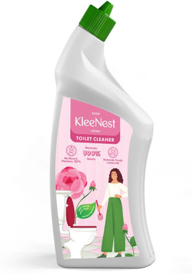 Kleenest Powerful Citric Acid Formula Rose Liquid Toilet Cleaner(1000 ml)