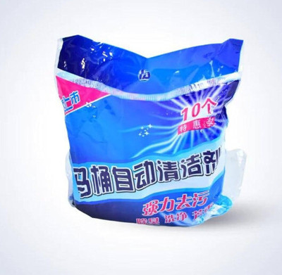 HOKLER FLUSHER TABLETS Original Foam Toilet Cleaner(10 x 1 g)