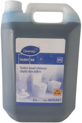Diversey Taski R6 Bathroom Bowl Cleaner 5 Ltr Regular Liquid Toilet Cleaner(5 L)