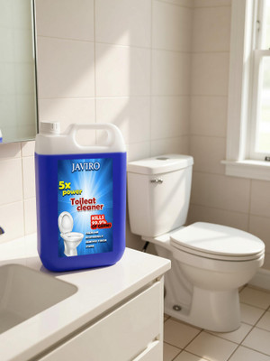 javiro toilet cleaner 5L Iantibacterial remove 99.9% germs I Remove tough STAIIN. Herbal Gel Toilet Cleaner(5000 ml)