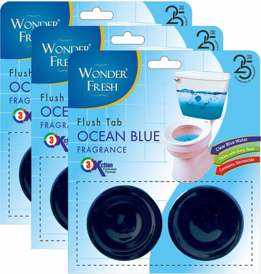 Wonderfresh MKFG85-3 Ocean Block Toilet Cleaner(3 x 100 g)