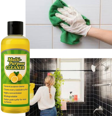 Lucacci Herbal Fresh FlushToilet Cleaner Lemon Liquid Toilet Cleaner(100 ml)