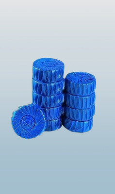 Devina Automatic Flush Toilet Bowl Cleaner Pack of 10@2025 Lemon Block Toilet Cleaner(10 x 10 g)