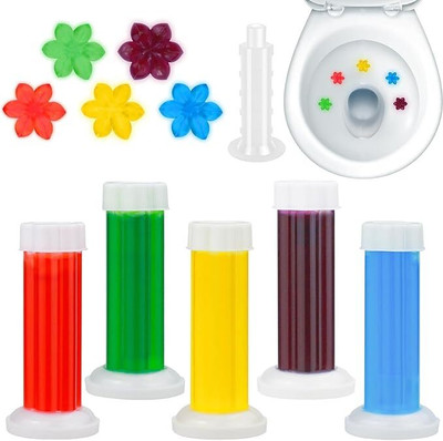frientra Toilet Fresheners Air Fresher For Remove Bad Odor Floral Gel Toilet Cleaner(45 g)