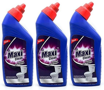 Ad Maxi Clean Pack of 3 Liquid Toilet Cleaner(3 x 1 L)
