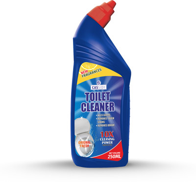 Cassidy Toilet Cleaner Pack Of 3 Lemon Liquid Toilet Cleaner(3 x 250 ml)