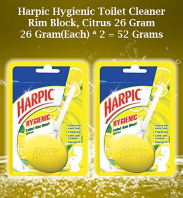 Harpic HYGENIC CITRUS 26GMS Citrus Rim Block(2 x 0.26 g)