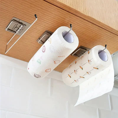 DXDT Pack of 3 Wall Mounted Tissue Paper/Napkin Holder Stainless Steel Toilet Paper Holder deal from flipkart