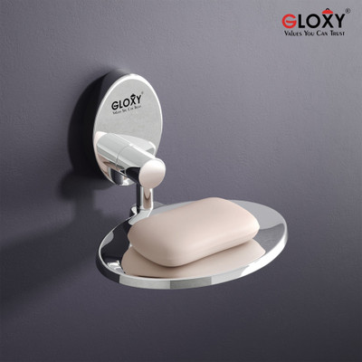 GLOXY Rust Free Stainless Steel Soap Dish / Wall Mount Bathroom Soap Stand Stainless Steel Toilet Paper Holder