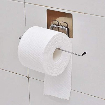 DXDT Self Adhesive Wall Mounted Toilet Paper Roll Holder Tissue Paper/Napkin Holder Stainless Steel Toilet Paper Holder