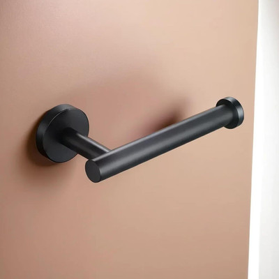LUXIUR Toilet Paper Roll Holder for Bathroom, Kitchen, Tissue Roll Stand Stainless Steel Toilet Paper Holder deal from flipkart