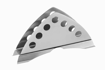 HEMSHIKA 1 Compartments Stainless Steel Tissue Paper Stand(Siver)