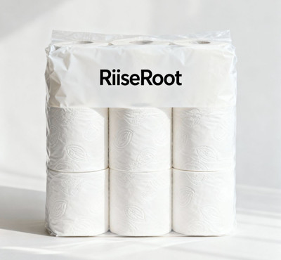 RiiseRoot TPR32 Toilet Paper Roll(3 Ply, 900 Sheets)