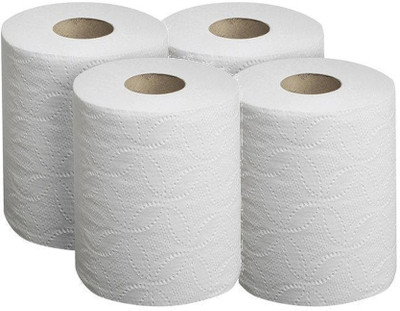 Onlinch 2 Ply Toilet Paper Tissue Roll pack Of 4. Par Roll 250 Sheet Toilet Paper Roll(2 Ply, 250 Sheets)