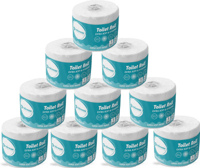 Oxi Fresh Toilet Paper Roll 400 Sheet/Roll 2 Ply Soft & Absorbent | Toilet Tissue Roll Toilet Paper Roll(2 Ply, 400 Sheets)