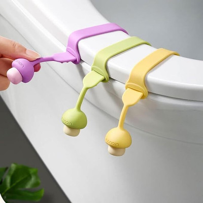 Xroncinz BROTHERS 2 PC Toilet Seat Lifter Handle Toilet Seat Custom Fit Toilet Seat Lid Lock(Pack of 1) deal from flipkart