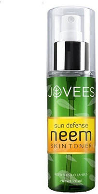 JOVEES Sun Defence Toner, Neem, 100ml Men & Women(5 ml)