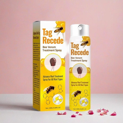 ACTIWOW Tag Recede Bee Venom Spray for Painless Marks & Spots Removal Men & Women(100 ml)