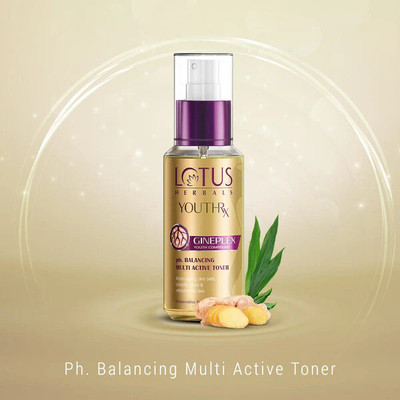 LOTUS HERBALS YouthRx pH Balancing Multi Active Toner Men & Women(100 ml)