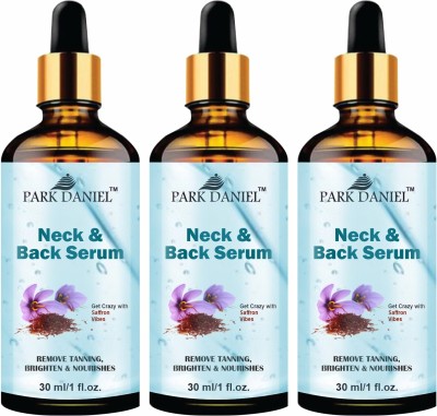 PARK DANIEL Neck & Back Whitening Serum for Tan Removal Pack of 1 of 30ML(90 ml)