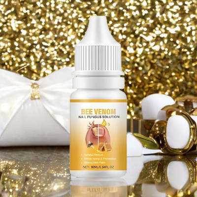 ACTIWOW Bee Venom Serum for Uneven Nails & Fungus Healing Solution Men & Women(10 ml)