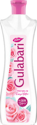 Dabur Gulabari Premium Rose Water | No Paraben | Cleanses, Hydrates & Moisturises Skin Women(250 ml)