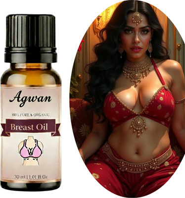 Agwan Breast Massage Oil for Women help in skin toning oil Natural oil -b2024 Women(30 ml)