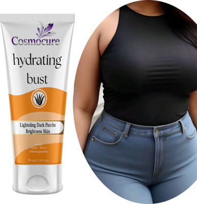 cosmocure hydrating bust Natural breast cream (Safe & Natural) Ayurvedic Massage cream Women(95 ml)