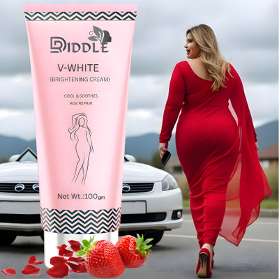 DRIDDLE V White Intimate Whitening Cream skin lightening cream Women(100 g)